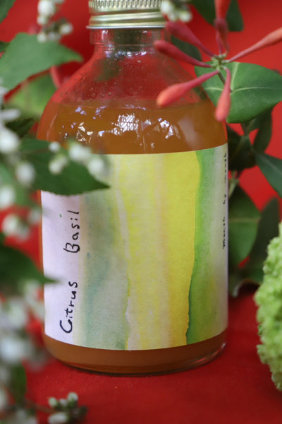 Citrus Basil 2025 [month by month ノンアルコールシロップ］
