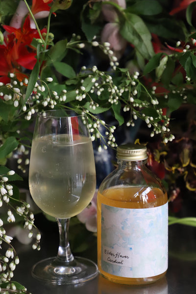 Elder flower cordial [month by month ノンアルコールシロップ］