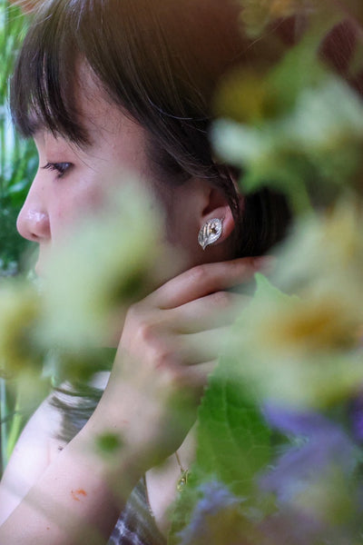 花筏 片耳イヤリング［S_EAR］纏う植物