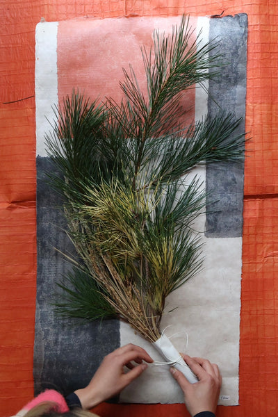 山採り松の正月飾り