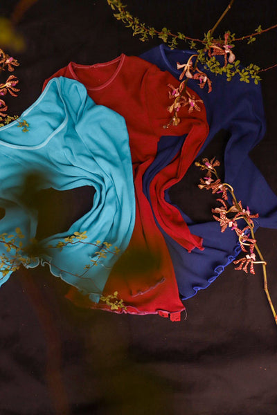 caption:blueberry blue / Amaranthus Bordeaux / brueberry navy